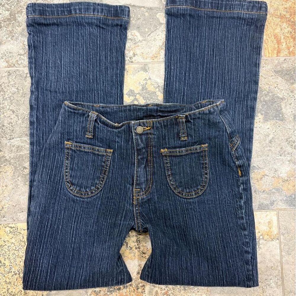 Brandy-melville Women's Navy and Blue Jeans
